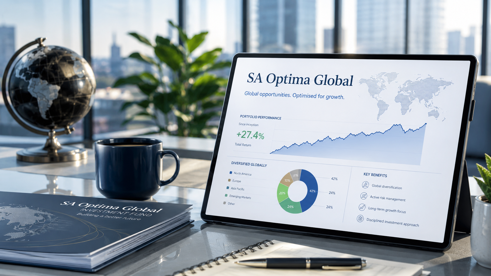 SA Optima Global, un fondo que replica la cartera Experto en acciones.